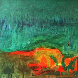 Emilio Merlina: 'let me please go', 2012 Oil Painting, Fantasy. Artist Description:  oil on canvas  ...