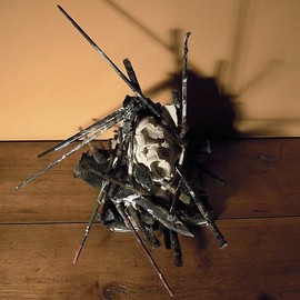 Emilio Merlina Artwork mental block or overdose, 2012 Mixed Media Sculpture, Fantasy