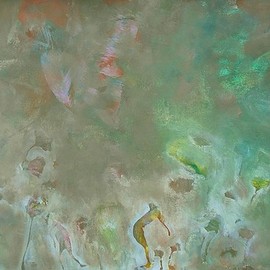 Emilio Merlina: 'moving flowers', 2018 Acrylic Painting, Fantasy. Artist Description: canvas...