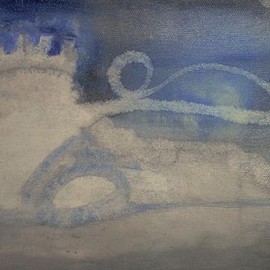 Emilio Merlina: 'my castle drawbridge', 2011 Oil Painting, Fantasy. Artist Description:   oil on canvas  ...