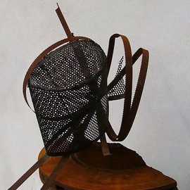 Emilio Merlina: 'queen fantasy 1', 2007 Mixed Media Sculpture, Inspirational. Artist Description:  rusty iron ...