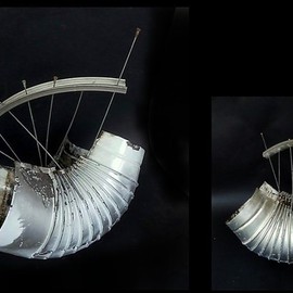 Emilio Merlina Artwork sail away from, 2012 Mixed Media Sculpture, Fantasy