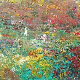 Emilio Merlina: 'secret garden', 2015 Oil Painting, Fantasy. Artist Description:        on canvas         ...