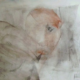 Emilio Merlina: 'secret passage', 2007 Charcoal Drawing, Inspirational. Artist Description:  charcoal on canvas ...