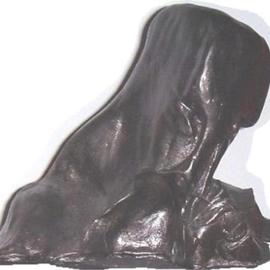 Emilio Merlina: 'silence', 1999 Ceramic Sculpture, Inspirational. Artist Description: sculpture ceramic...