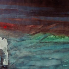 Emilio Merlina: 'take us into s new age', 2011 Oil Painting, Fantasy. Artist Description:  oil on canvas ...