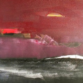 Emilio Merlina: 'the dock ', 2015 Oil Painting, Fantasy. Artist Description:      on canvas     ...