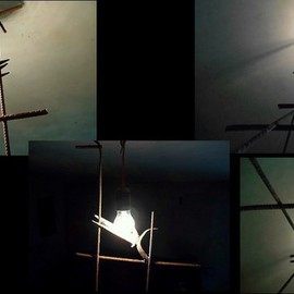Emilio Merlina Artwork the light custodian, 2014 Mixed Media Sculpture, Fantasy
