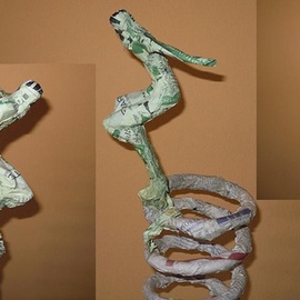 Emilio Merlina Artwork the messenger, 2013 Mixed Media Sculpture, Fantasy