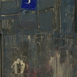 Emilio Merlina: 'the moon as friend', 2017 Oil Painting, Fantasy. Artist Description: on mediodensit panels...