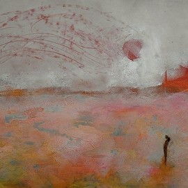 Emilio Merlina: 'the place', 2017 Oil Painting, Fantasy. Artist Description: canvas...