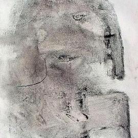 Emilio Merlina: 'visitor', 2006 Charcoal Drawing, Inspirational. Artist Description: charcoal on canvas...