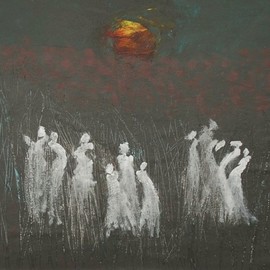 Emilio Merlina: 'walk of thoughts', 2017 Acrylic Painting, Fantasy. Artist Description: canvas...