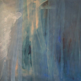Emilio Merlina: 'walking angel', 2006 Acrylic Painting, Inspirational. Artist Description:  acrylic on canvas ...