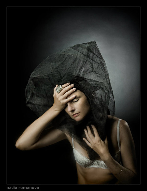 Romanova Nadia  'Heavy Thoughts', created in 2010, Original Photography Color.