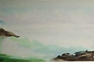 Maria Teresa Fernandes: 'more waves', 1980 Watercolor, Travel. the sea is always a nice scenery...