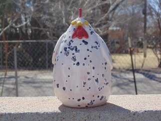 Esta Bain: 'ceramic chicken', 2017 Handbuilt Ceramics, Animals. 