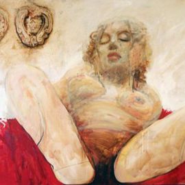 Eugen Varzic: 'BIRTH', 2007 Mixed Media, Mystical. Artist Description:  From the Enfer et paradis opus ...