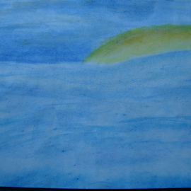 Evelyne Ketterlin: 'TC', 2014 Pastel Drawing, Seascape. Artist Description: TC The sea Pastelpicture. On paper.            ...