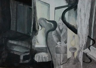 Fahimeh Sharifi: 'untitled 004', 2019 Pencil Drawing, Abstract. from Subdued seriesDrawing, Pencil Drawingon Cardboard...