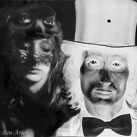 Itzhak Ben Arieh: 'ENIGMA', 2001 Black and White Photograph, Fantasy. Artist Description:     FANTASTIC PHOTOGRAPHY    ...