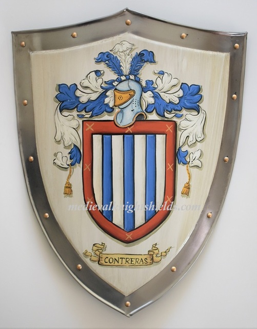 Gerhard Mounet Lipp  'Metal Coat Of Arms Shield Knight Shield', created in 2019, Original Painting Other.