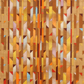 Luiz Carlos Ferracioli: 'Construction 182', 2014 Acrylic Painting, Geometric. Artist Description:   geometric, paint  ...