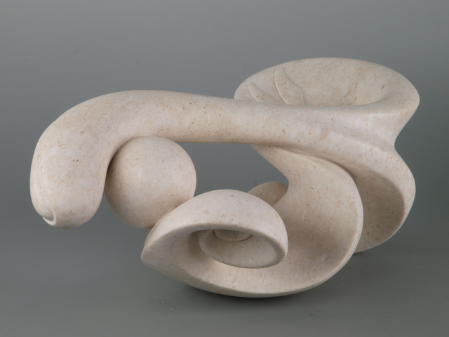 Valter Fingolo  'Segno', created in 2012, Original Sculpture Stone.
