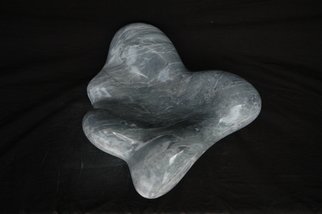 Francesca Bianconi: 'Grey cloud', 2012 Stone Sculpture, Visionary.   Carrara grey marble bardiglio     ...