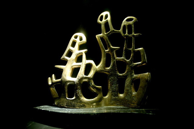 Francesca Bianconi  'Trees', created in 2007, Original Sculpture Bronze.