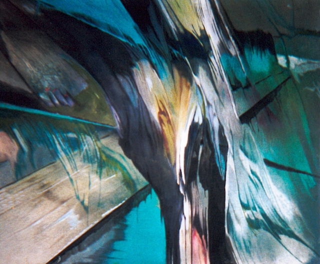 Franziska Turek  'End Of Way', created in 2002, Original Painting Acrylic.