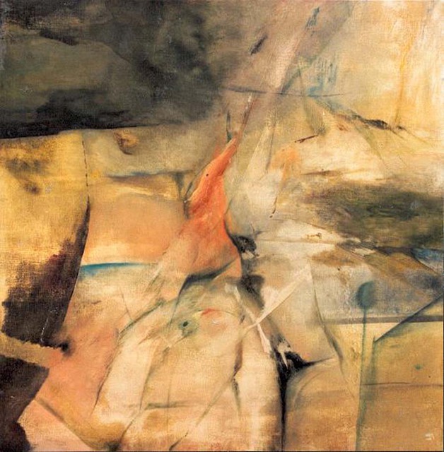 Franziska Turek  'Wondering', created in 1998, Original Painting Acrylic.