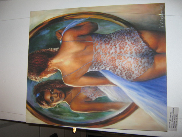 Artist Pegasus Gallery. 'Reflection' Artwork Image, Created in 2010, Original Bas Relief. #art #artist