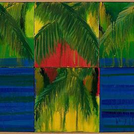George Oommen: 'visions of kerala 1', 2005 Acrylic Painting, Landscape. Artist Description: visions of kerala 1...
