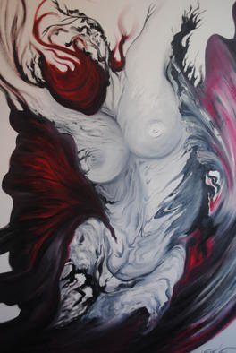 Artist: Georgia Papamichail - Title: annihilation - Medium: Oil Painting - Year: 2012