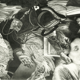 Geo Sipp: 'Absolution', 2011 Pencil Drawing, Surrealism. Artist Description:   Absolution is a graphite drawing.                      ...