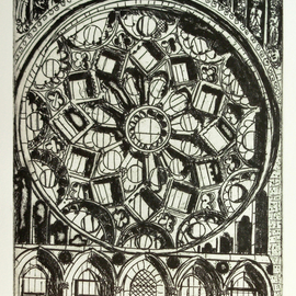  Window at Chartres at North Transept 