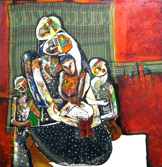 Artist: Gnana Ponnusamy - Title: team of love - Medium: Other Painting - Year: 2012