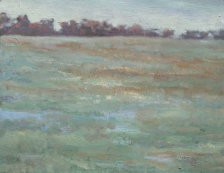 Artist: Sarah Beth Goncarova - Title: Orchard Slope - Medium: Oil Painting - Year: 2010