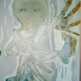Gregory Gobla: 'Inner Child', 1999 Oil Painting, Representational. 