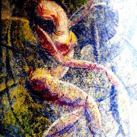 Hafeez Qasmani: 'figretie', 2011 Oil Painting, Other. Artist Description:        hafeez qasmanis art       ...