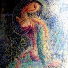 Hafeez Qasmani: 'figretie', 2011 Oil Painting, Other. Artist Description:         hafeez qasmanis art        ...