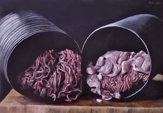 Matthew Hickey: 'Convenient Cavities', 2012 Oil Painting, Beauty. 