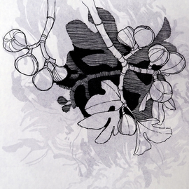 Hilary Pollock Artwork untitled lithograph 1, 2015 Lithograph, Figurative