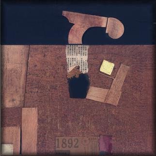 Artist: Istvan Horkay - Title: Museum Factory - Medium: Collage - Year: 2001
