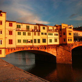 Harvey Horowitz: 'Pontevechio', 2008 Color Photograph, Inspirational. Artist Description:  Potevechio Bridge, Florence, Italy ...