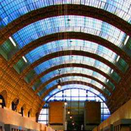 Harvey Horowitz: 'The Ceiling', 2008 Color Photograph, Inspirational. Artist Description:  Dorsay Museum - Paris, France ...