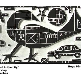 Giant Bird In The City, Hugo Perez