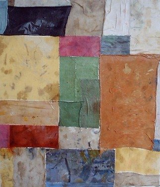Igor Gustini: 'BC', 2008 Collage, Abstract. 