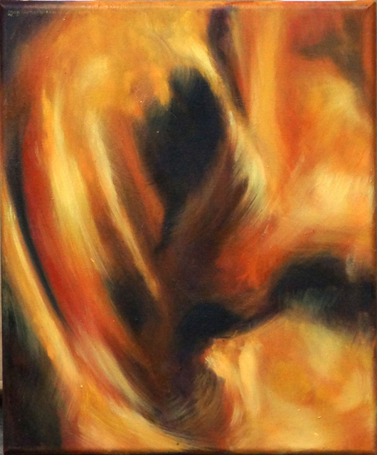 Ilona Jetmar  'Refraction 914', created in 2014, Original Painting Oil.